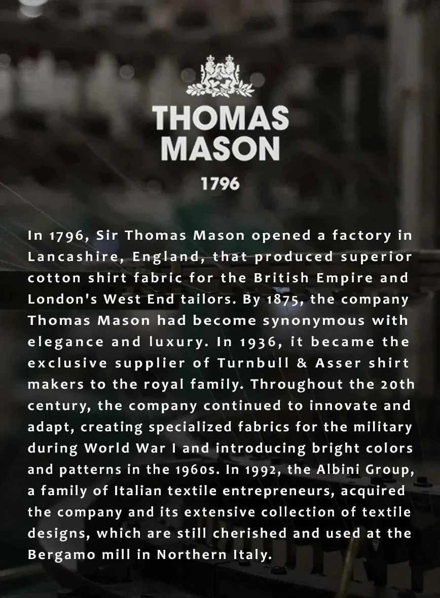 Thomas Mason White Shirt - Image 6