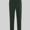 Bottle Green Herringbone Tweed Highland Trousers