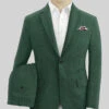 Campari Green Mile Linen Suit