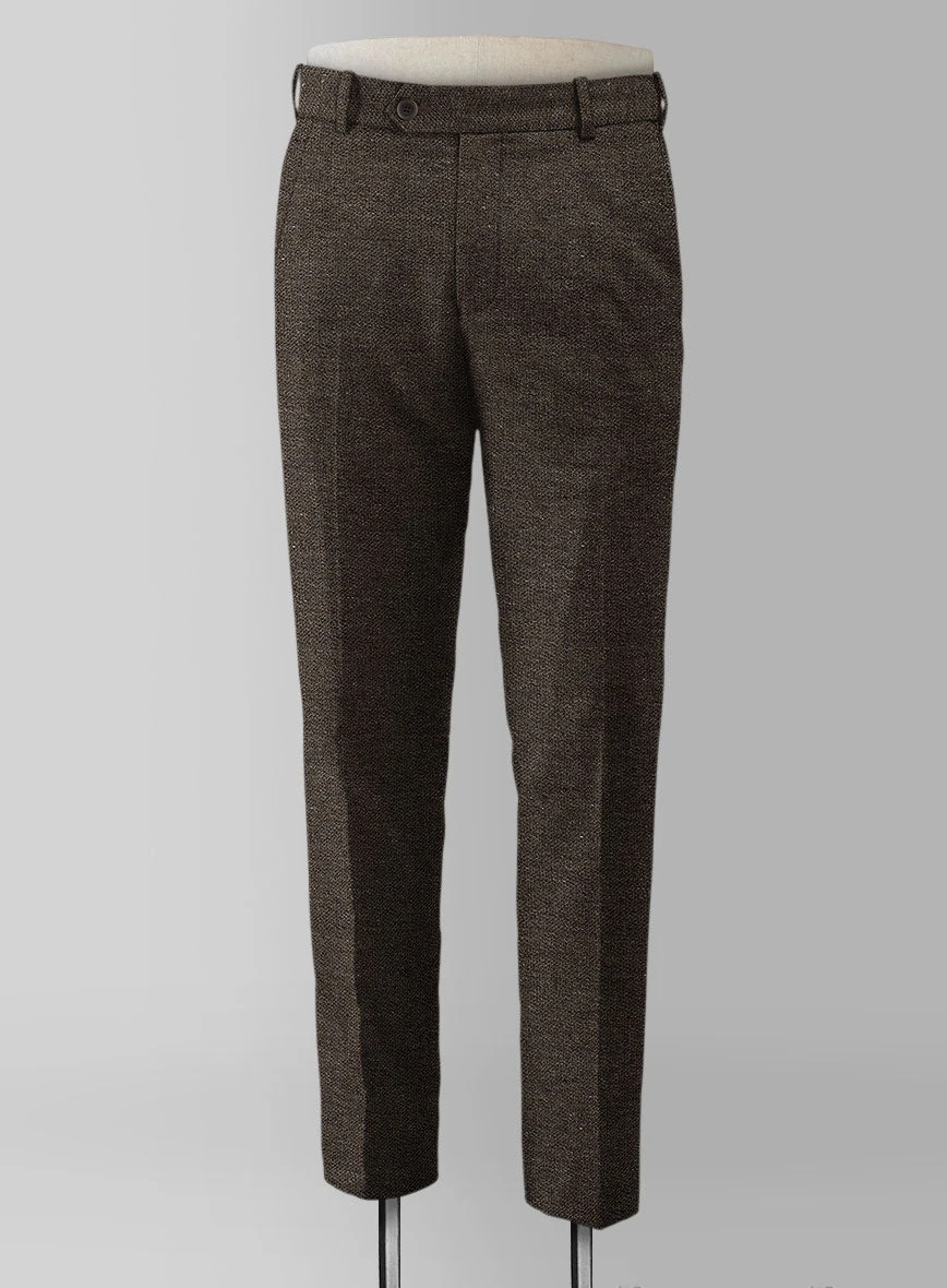 Carre Brown Tweed Pants - Image 2