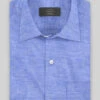 European Jordy Blue Linen Shirt
