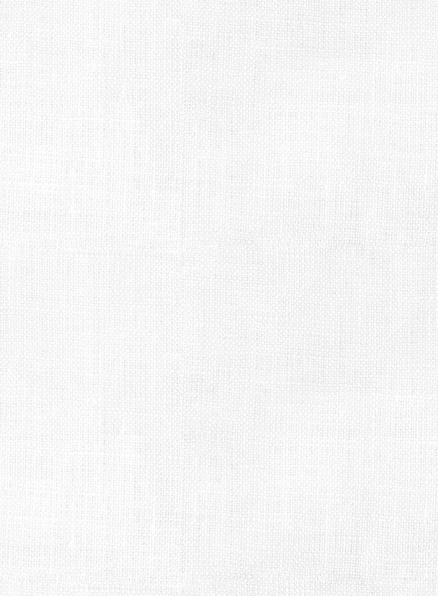 European White Linen Shirt - Image 3