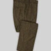 Haberdasher Mustard Brown Tweed Pants