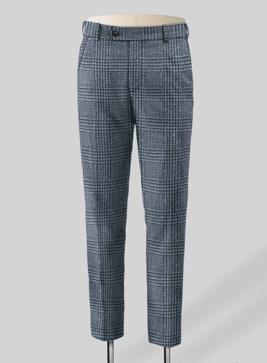 Harris Tweed Blue Glen Pants - Image 2
