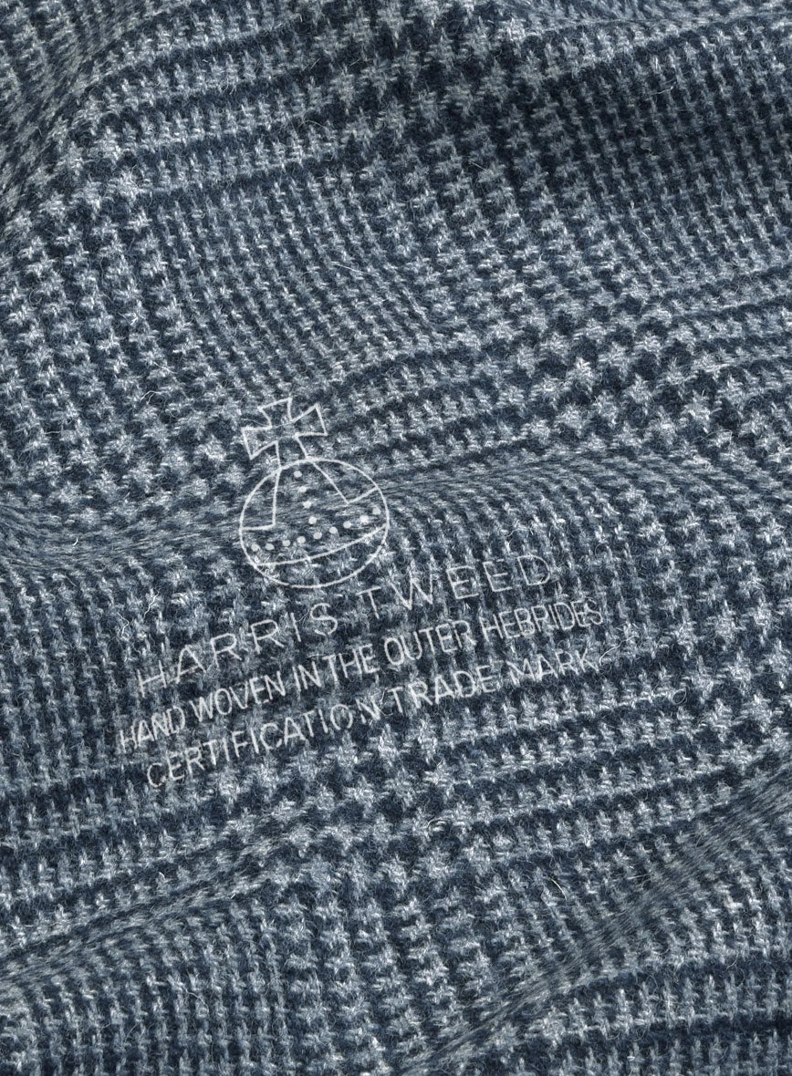 Harris Tweed Blue Glen Pants - Image 3