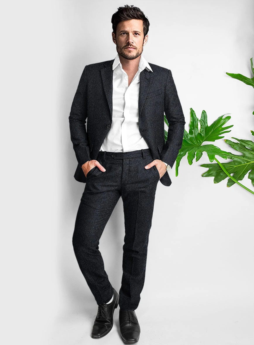 Highlander Heavy Blue Bedford Tweed Suit - Image 2