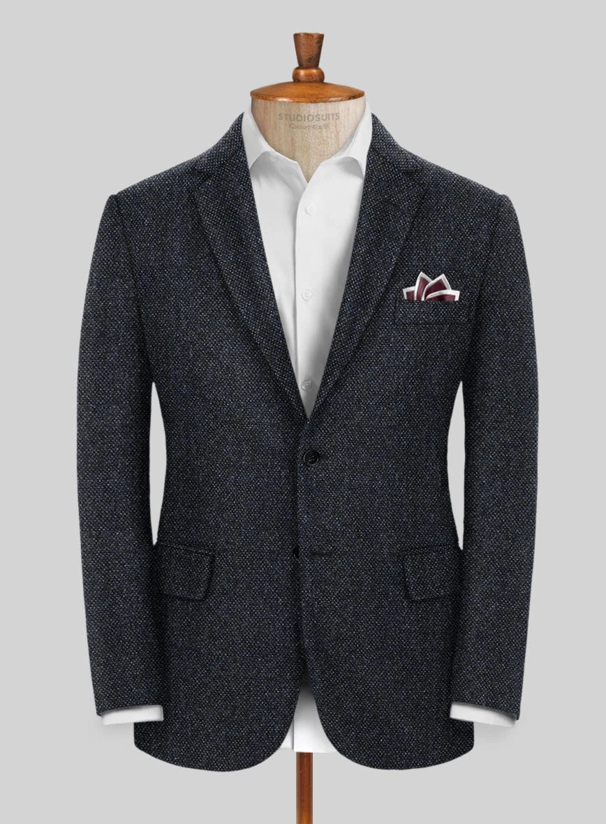 Highlander Heavy Blue Bedford Tweed Suit - Image 3