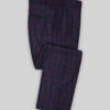 Highlander Heavy Blue Check Tweed Pants