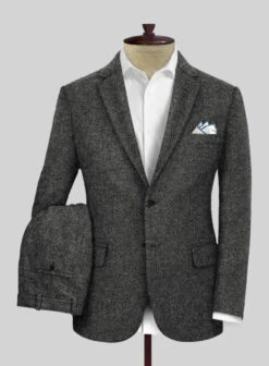 Highlander Heavy Gray Bedford Tweed Suit