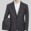 Highlander Charcoal Tweed Suit
