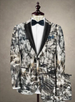 Italian Cotton Stretch Filippo Tuxedo Suit