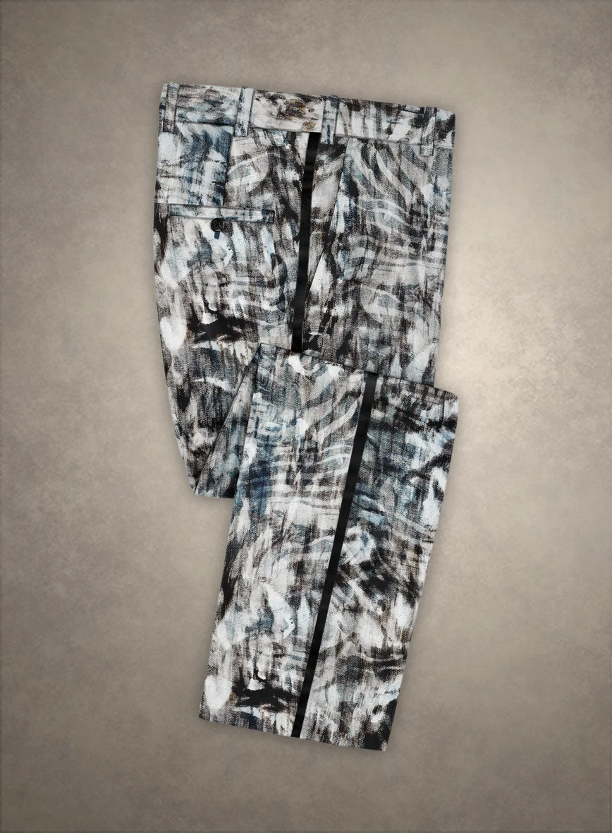 Italian Cotton Stretch Jacopo Tuxedo Suit - Image 4