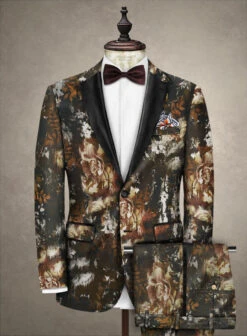 Italian Cotton Stretch Pietro Tuxedo Suit