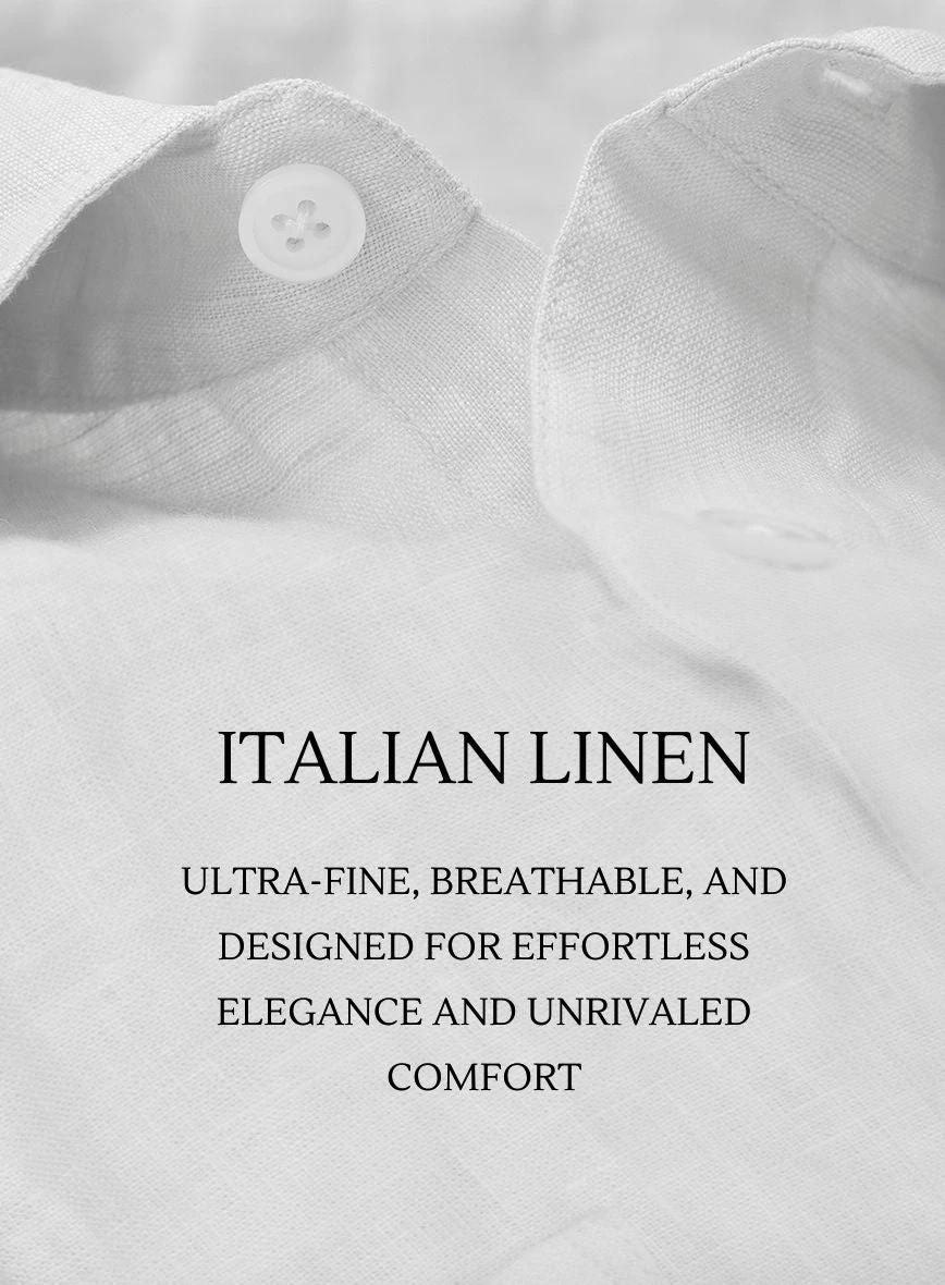 Italian Linen Onci Shirt - Image 4