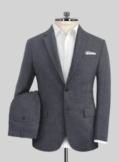Italian Linen Zod Blue Suit