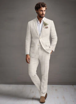 Italian Meadow Linen Suit