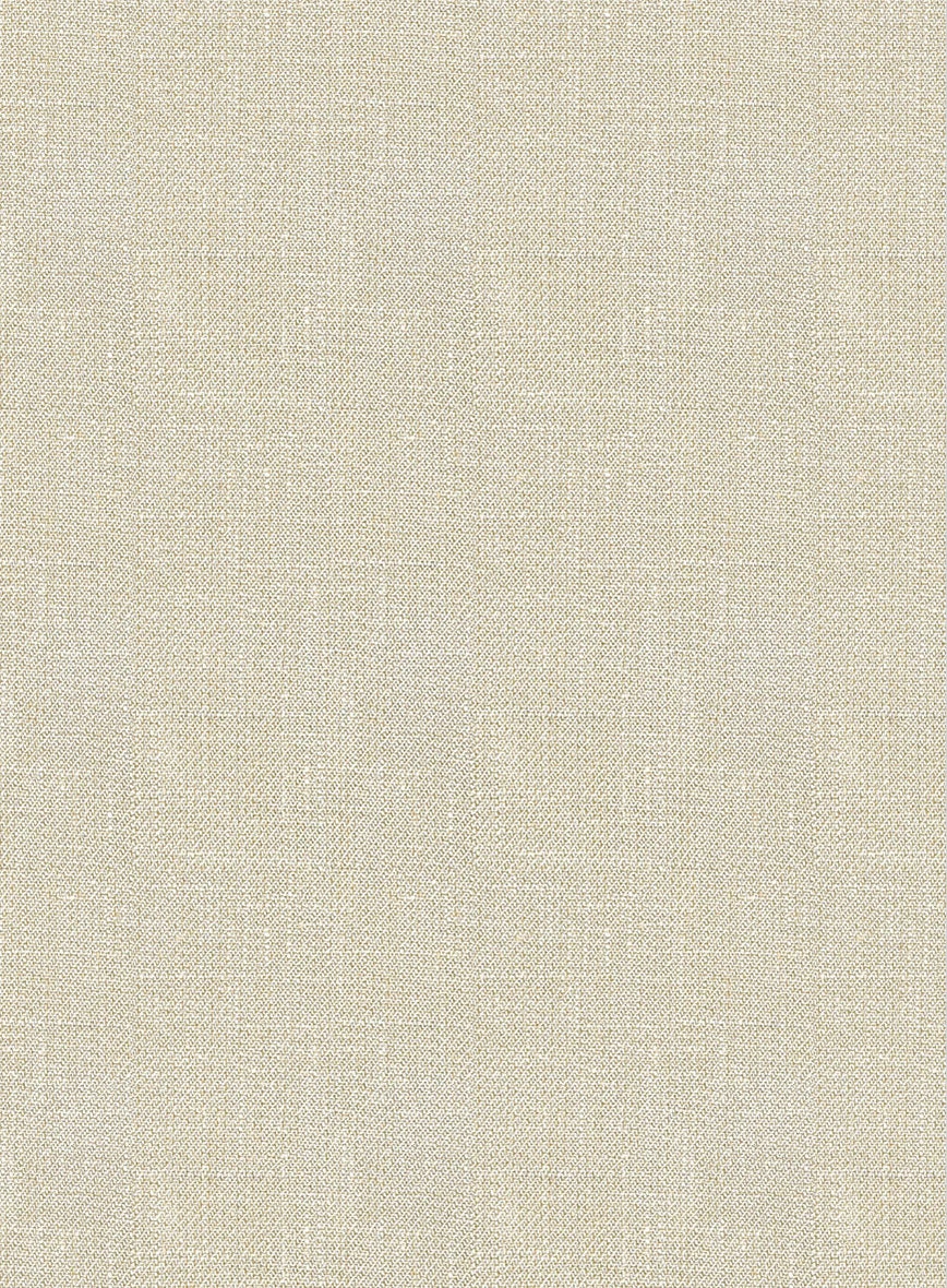 Italian Prato Beige Linen Suit - Image 6
