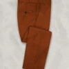 Italian Wool Cashmere Ginger Orange Pants