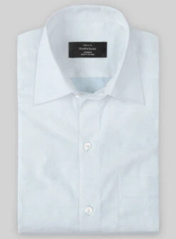 Italian Lombardo Chevron Blue Shirt