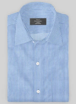 Italian Lombardo Jordy Blue Stripes Shirt