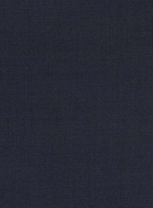 Special Agent Blue Wool Tuxedo Suit - Image 6