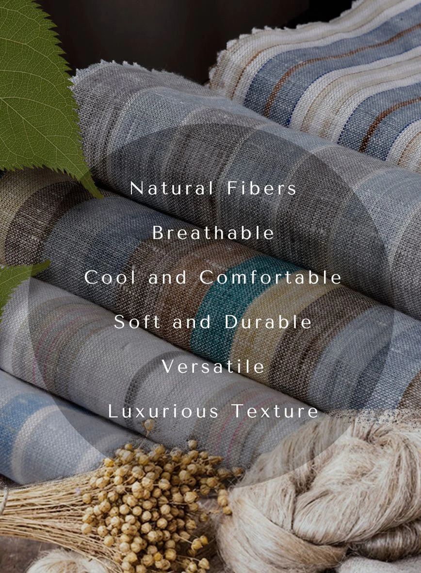 Light Brown Checks Linen Shirt - Image 4