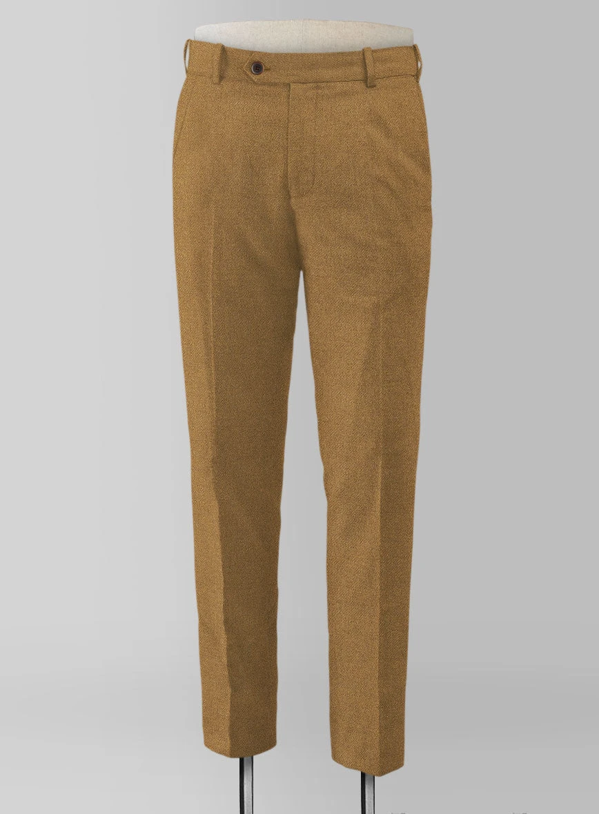 Naples Camel Tweed Pants - Image 2