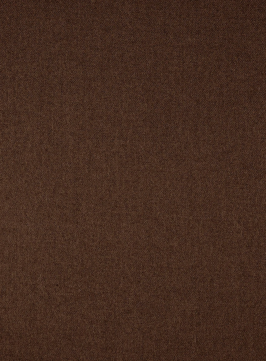Naples Coffee Brown Tweed Pants - Image 3