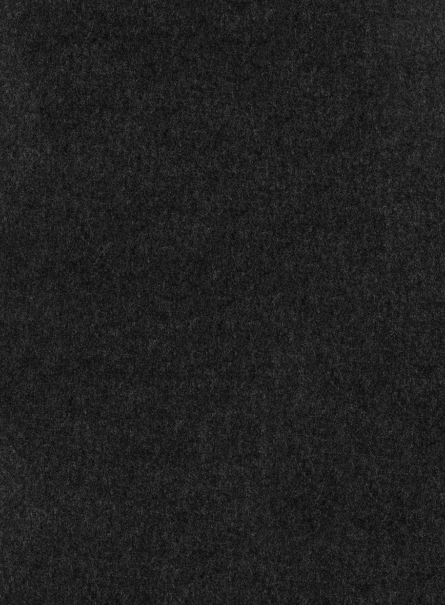 Naples Dark Charcoal Tweed Suit - Image 6