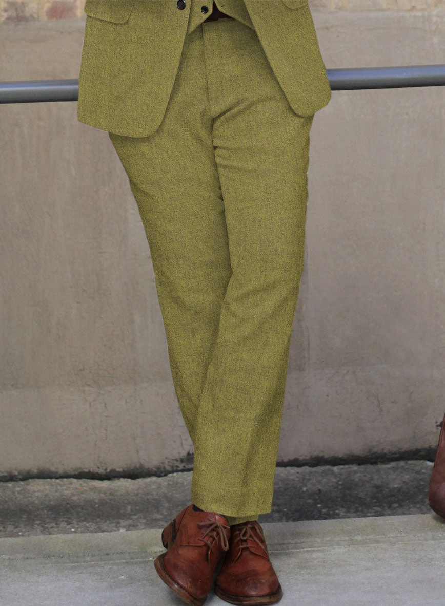 Naples Festa Green Tweed Pants - Image 2