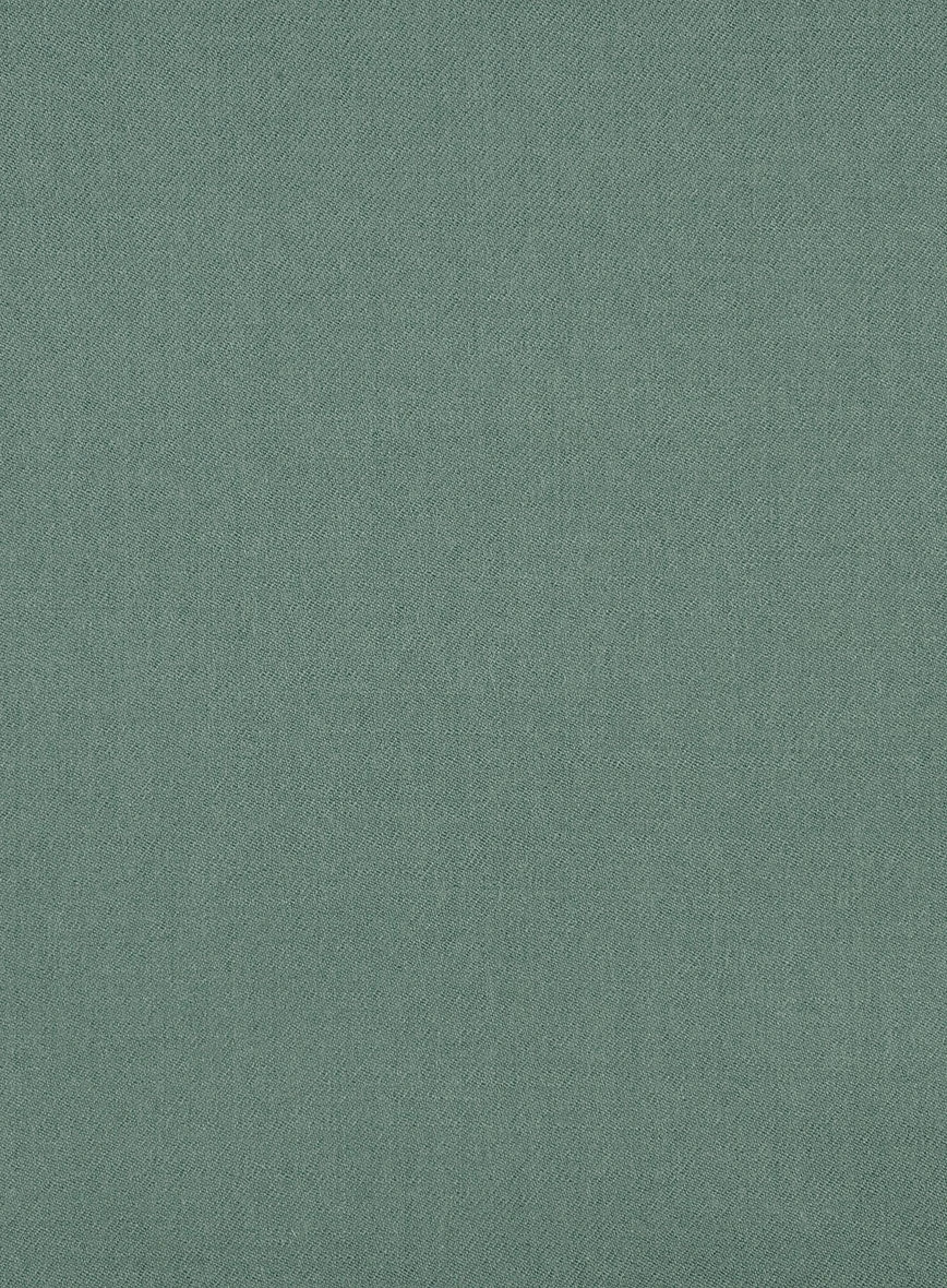 Naples Muted Green Tweed Pants - Image 3