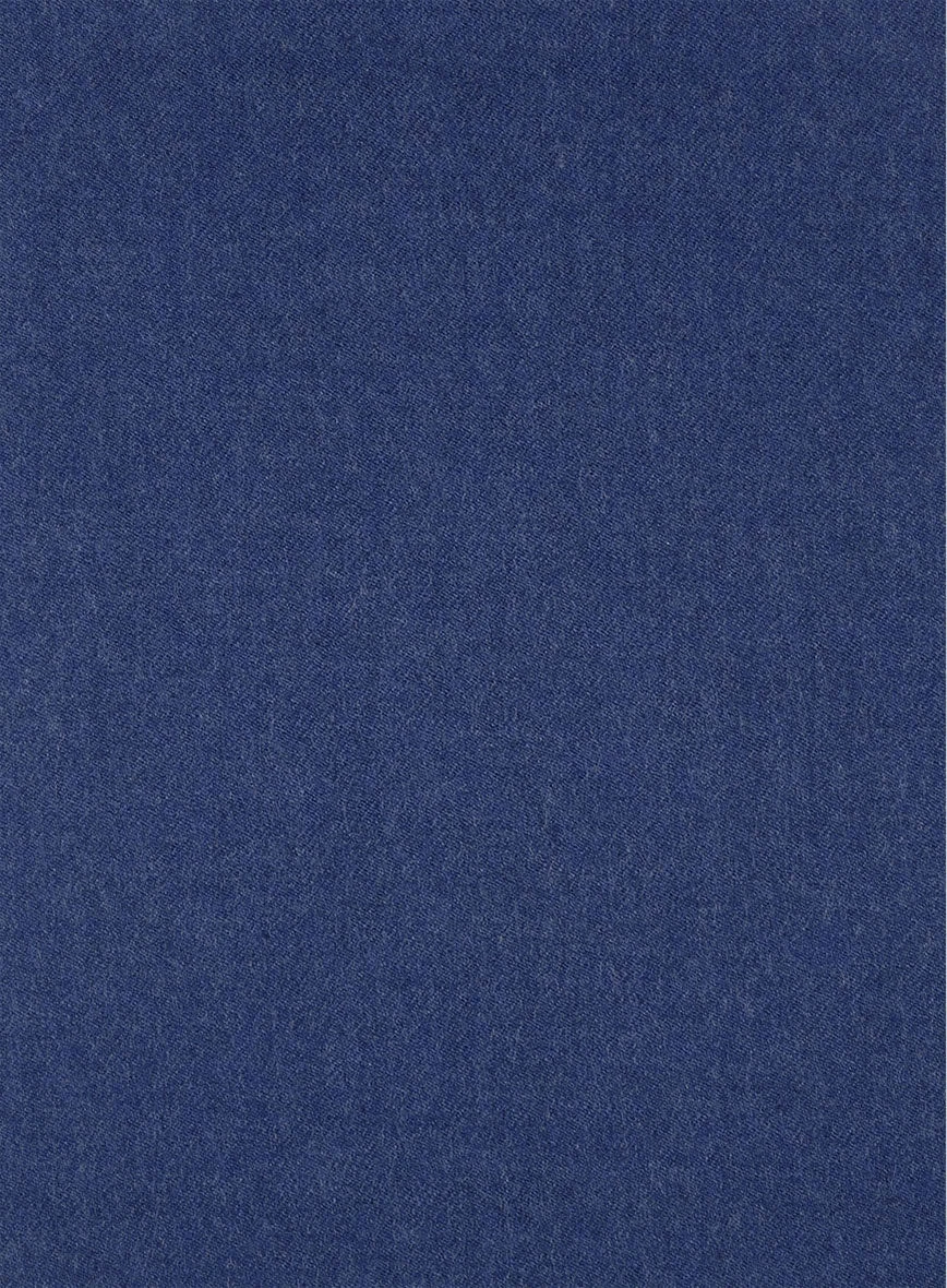 Naples Powder Blue Highland Tweed Trousers - Image 2