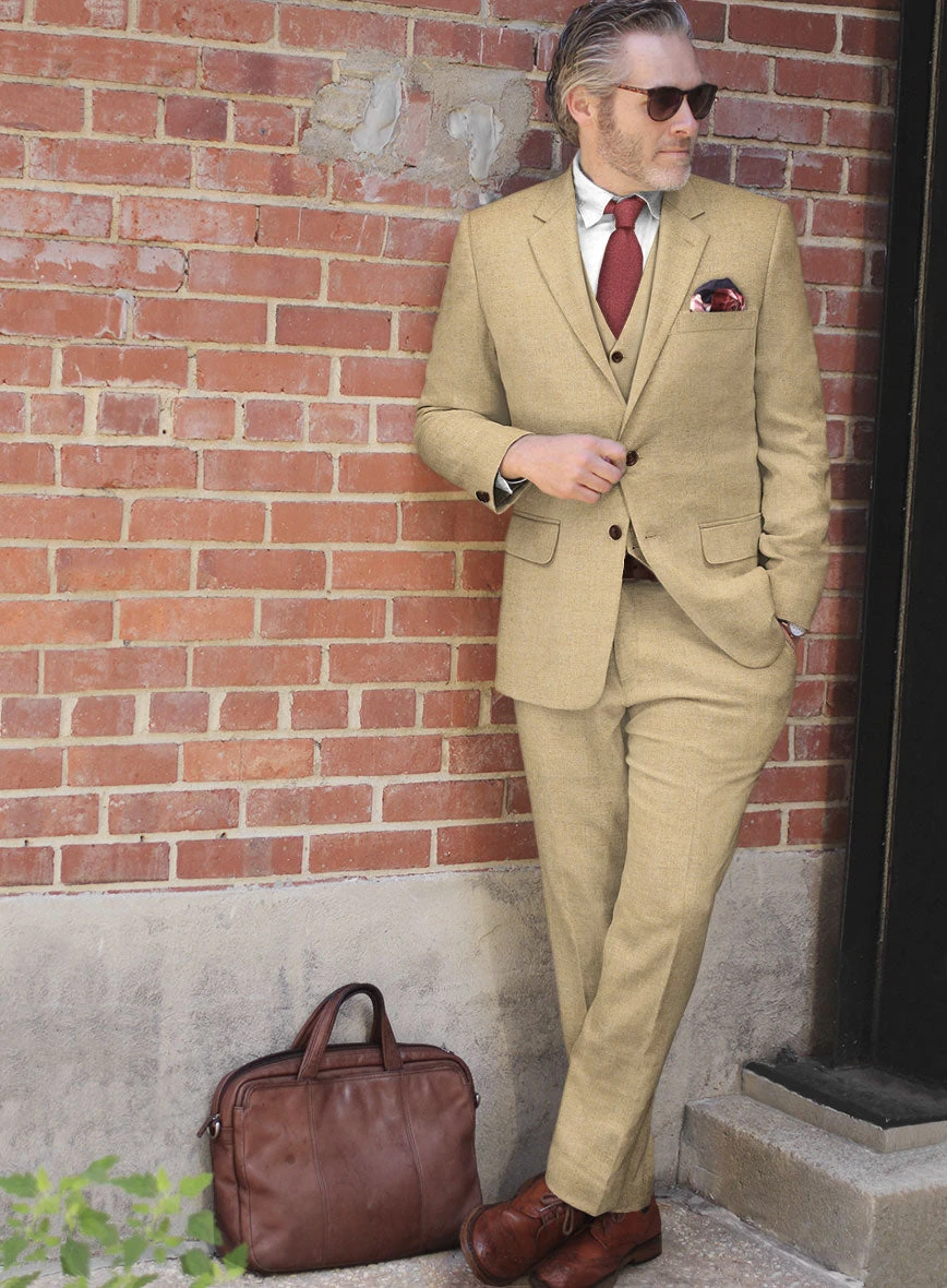Naples Sandcastle Tweed Suit - Image 2