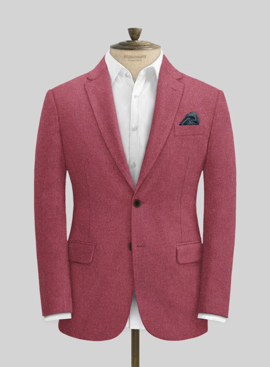 Naples Venetian Pink Tweed Suit - Image 3