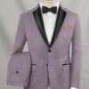Napolean Wool Lavender Tuxedo Suit
