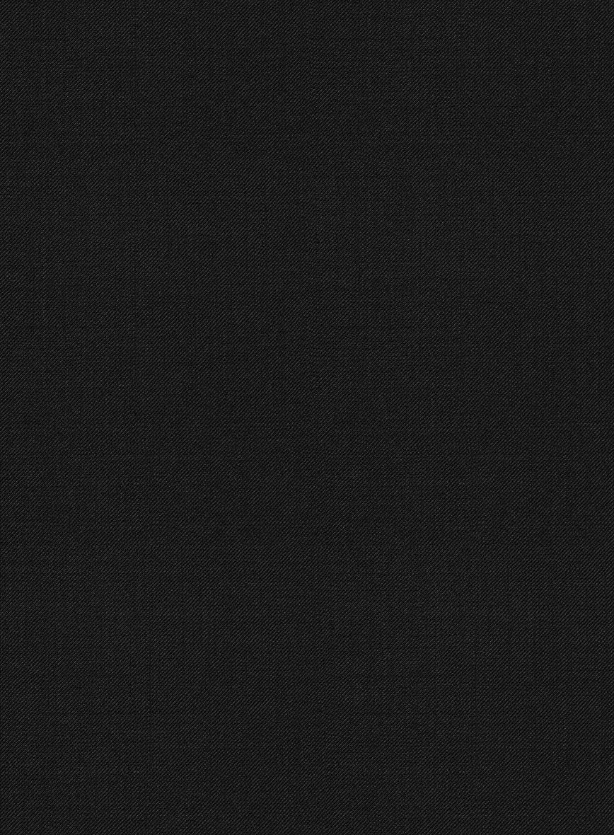 Napolean Black Wool Tuxedo Suit - Image 7