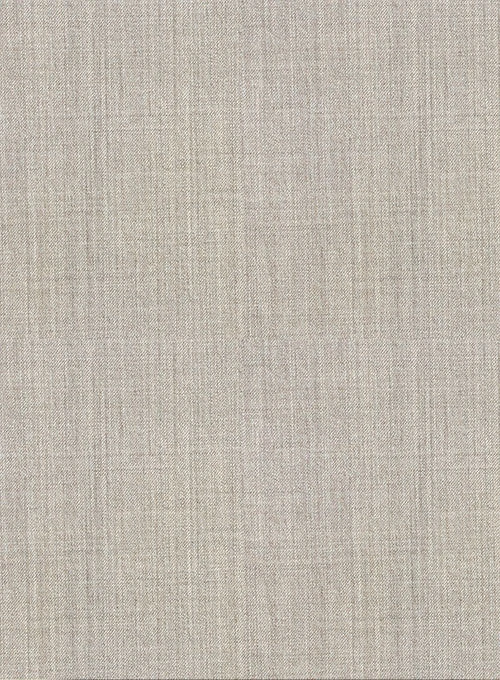 Napolean Stretch Pale Brown Wool Tuxedo Suit - Image 2