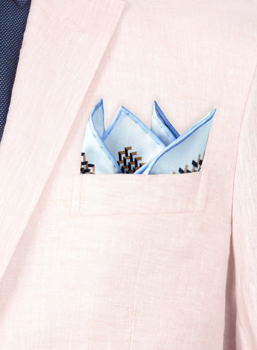 Roman Light Pink Linen Suit - Image 4