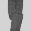 Rope Weave Gray Tweed Pants
