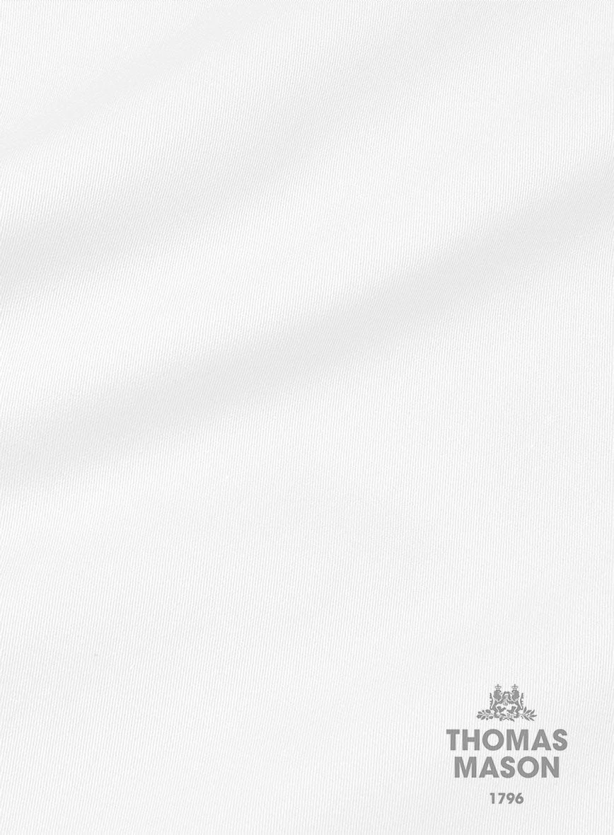 Thomas Mason White Shirt - Image 4